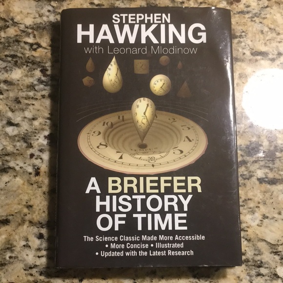 A Briefer History Of Time By Stephen Hawking w/ Leonard Mlodinow Hardcover Book - Picture 1 of 10